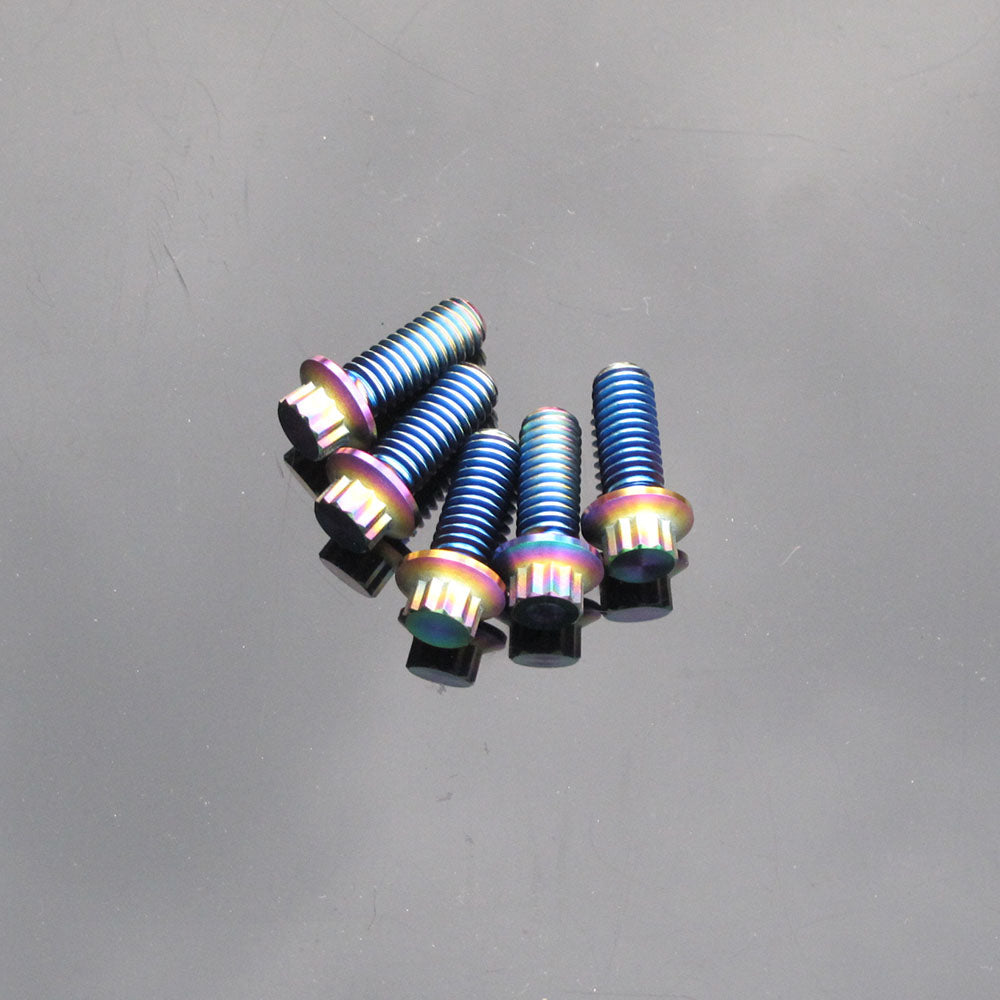 5/16" Titanium Mounting Screws for Brake Rotors-Colorful