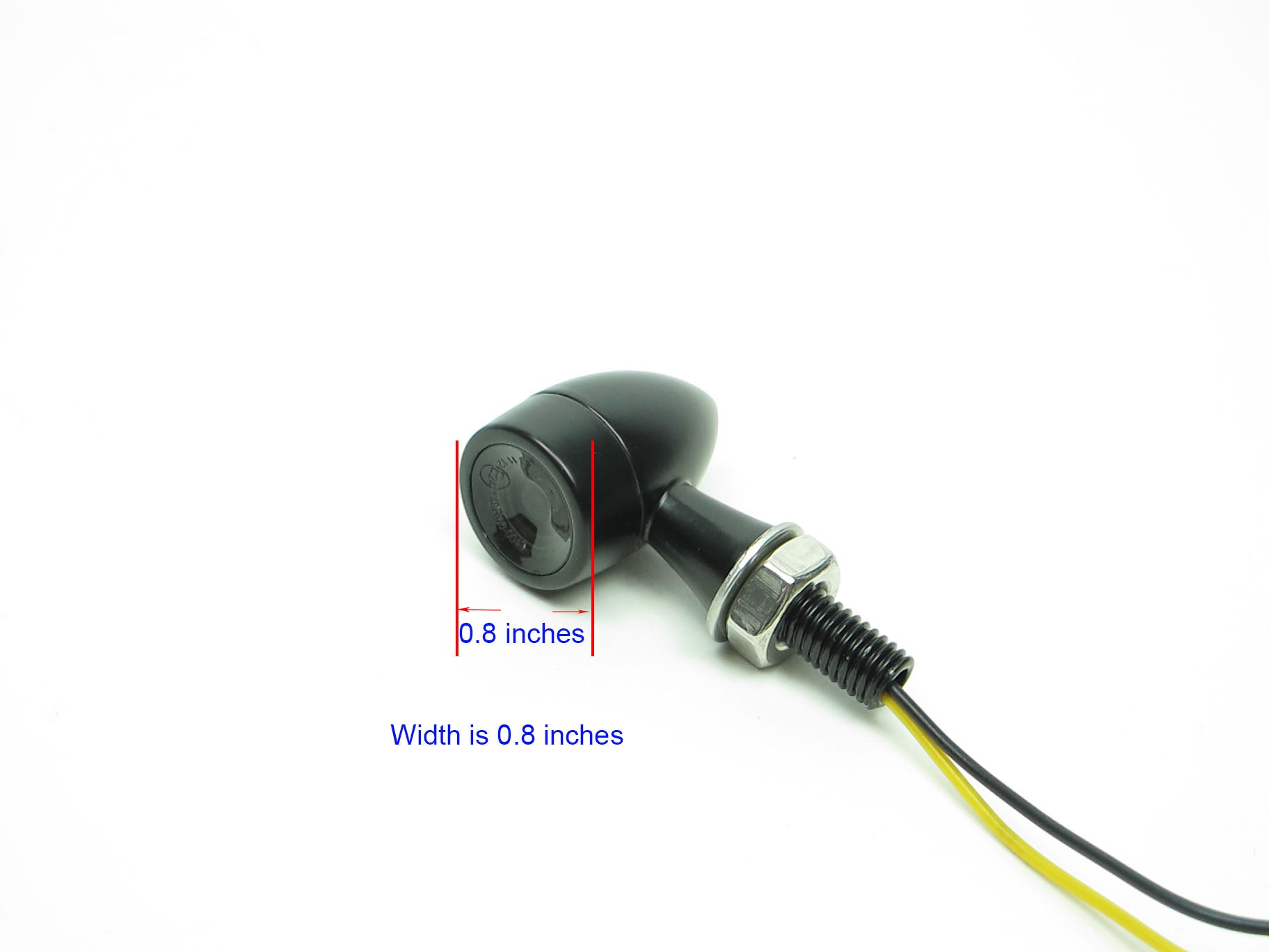 Black Mini Turn Signals LED Lamp