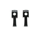 Piston Design -1.0" Risers Kit -4.3" Height- Black-2