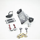 Unpainted Glass Fiber 240 Rear Fender with seats for Breakout Fat Boy 2018 later,packing with license plate-3