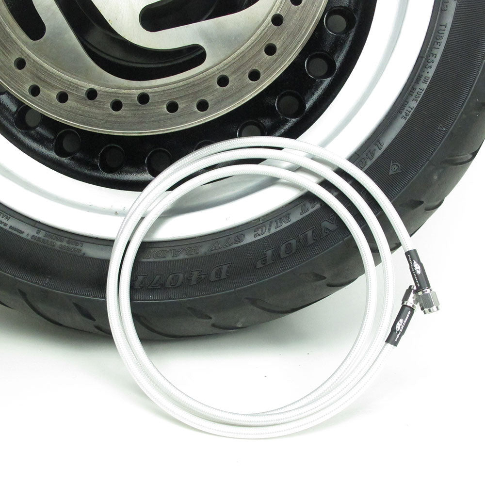 39 2/5"  Silver Pearl Brake Line-100cm