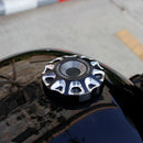 Designer Style Fuel Tank Caps - Black-3