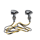 Chrome Rear Mini LED Turn Signals LED Lamp-1