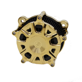 Whirlpool Air Cleaner Kit for 18-20 Softail, 17-20 Touring- Chrome