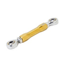 Gold Mid Control Shift Linkage for Harley Davidson Dyna 1984-2022-1