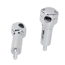 5.0 " Tall Handlebar Risers Kit for Harley Davidson Springer Models with 1.0" Clamping Cover-1