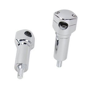 5.0 " Tall Handlebar Risers Kit for Harley Davidson Springer Models with 1.0" Clamping Cover