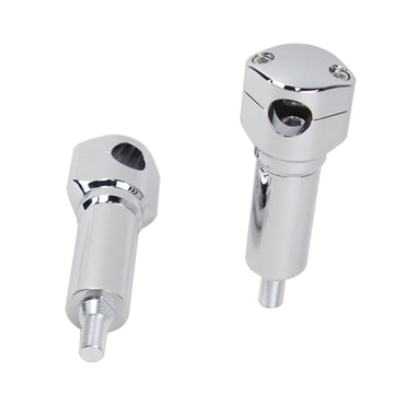 5.0 " Tall Handlebar Risers Kit for Harley Davidson Springer Models with 1.0" Clamping Cover