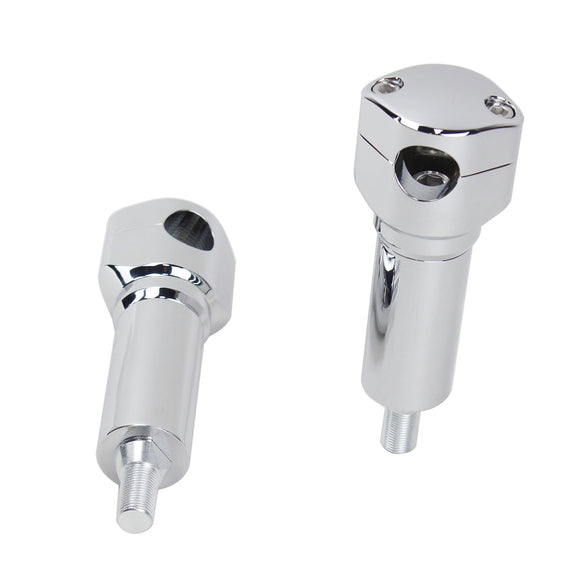 5.0 " Tall Handlebar Risers Kit for Harley Davidson Springer Models with 1.0" Clamping Cover