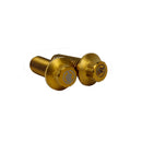 2 PCS Gold Titanium Hardware for Low Rider/ Low Rider S Gas Tank Dash Panel Cover-2