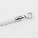 White-Silver Pearl 78.7" Clutch Cables-200cm For Harely Springer Softail.-5