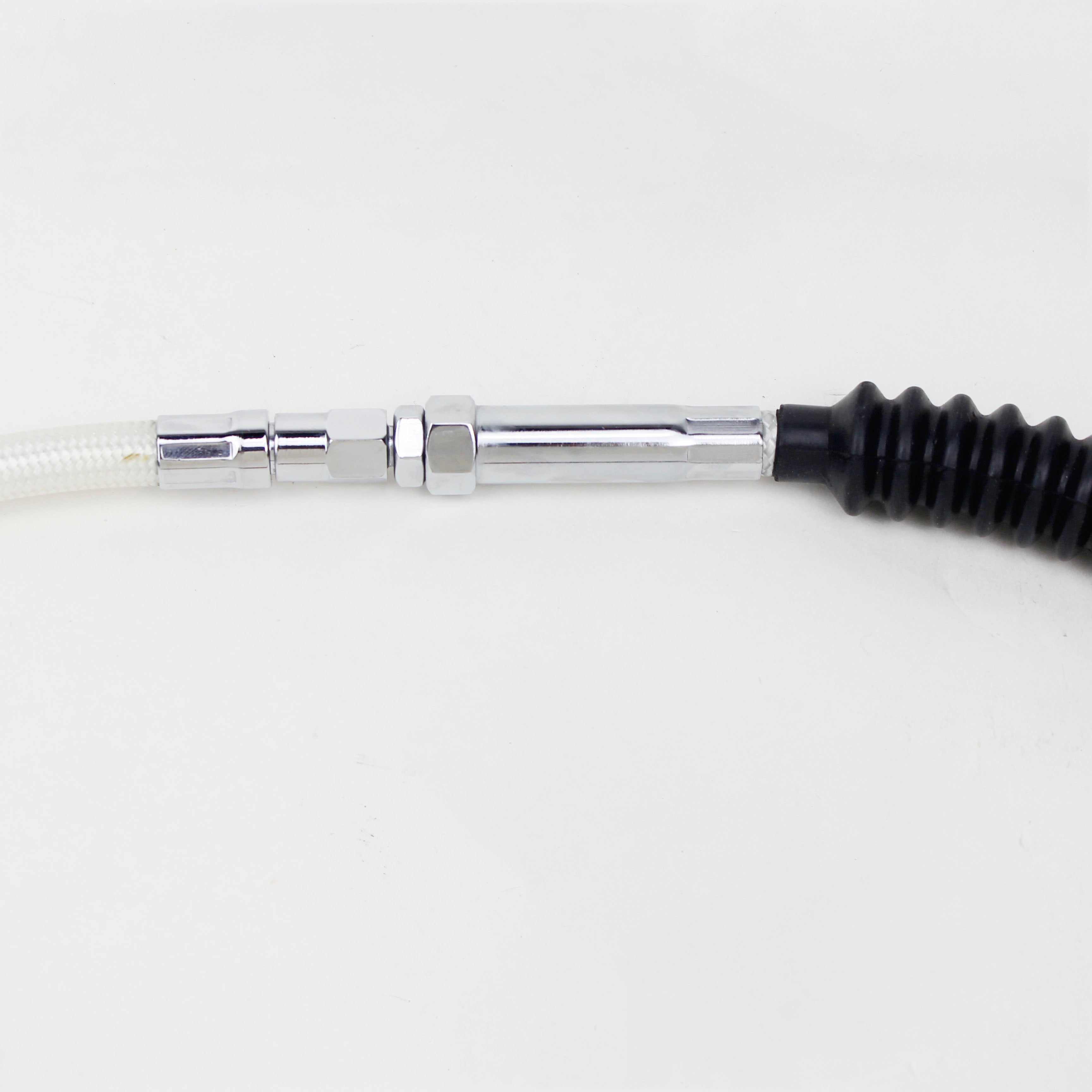 White-Silver Pearl 66.9" Clutch Cables-170cm